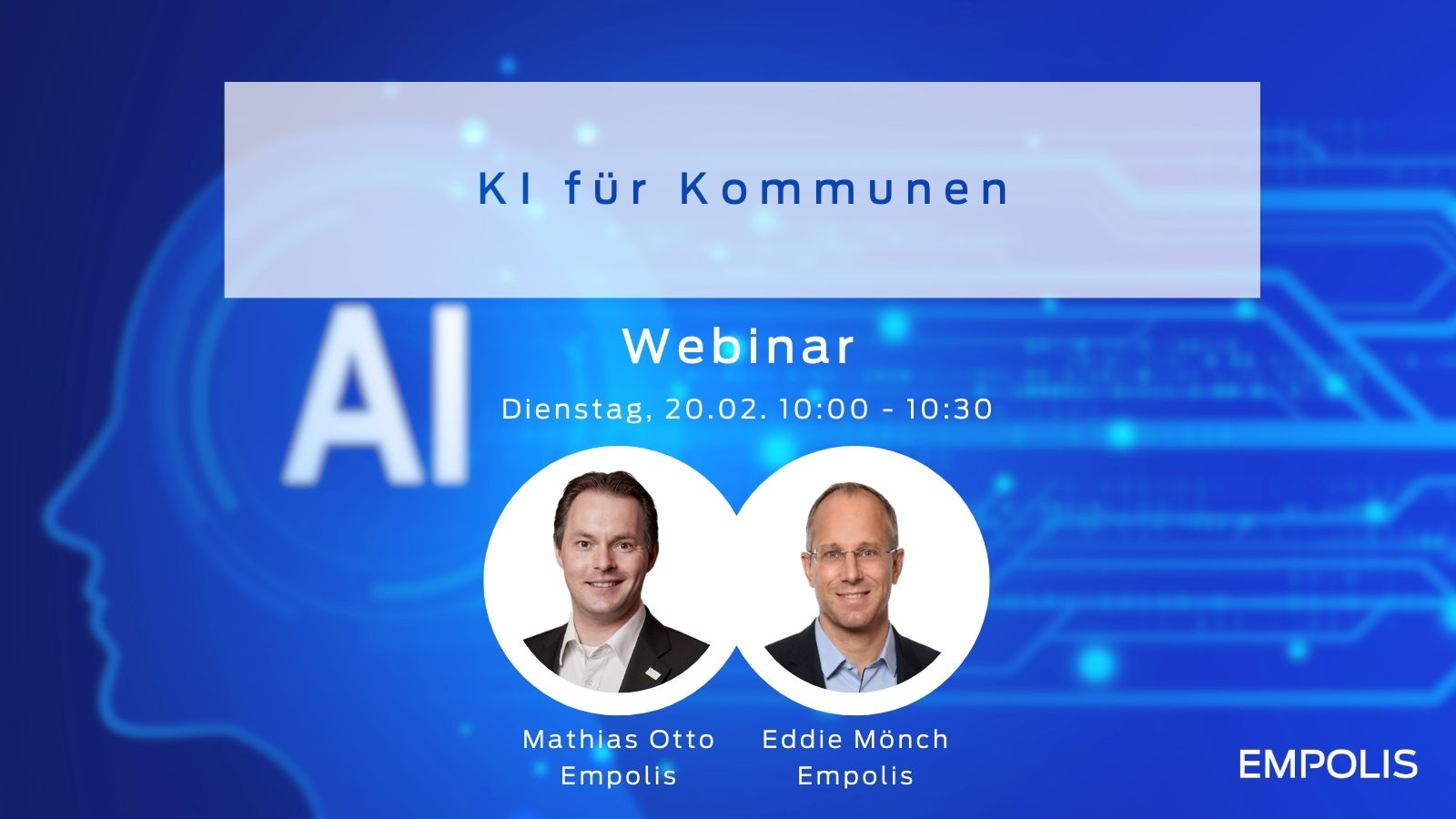 Webinar KI für Kommunen